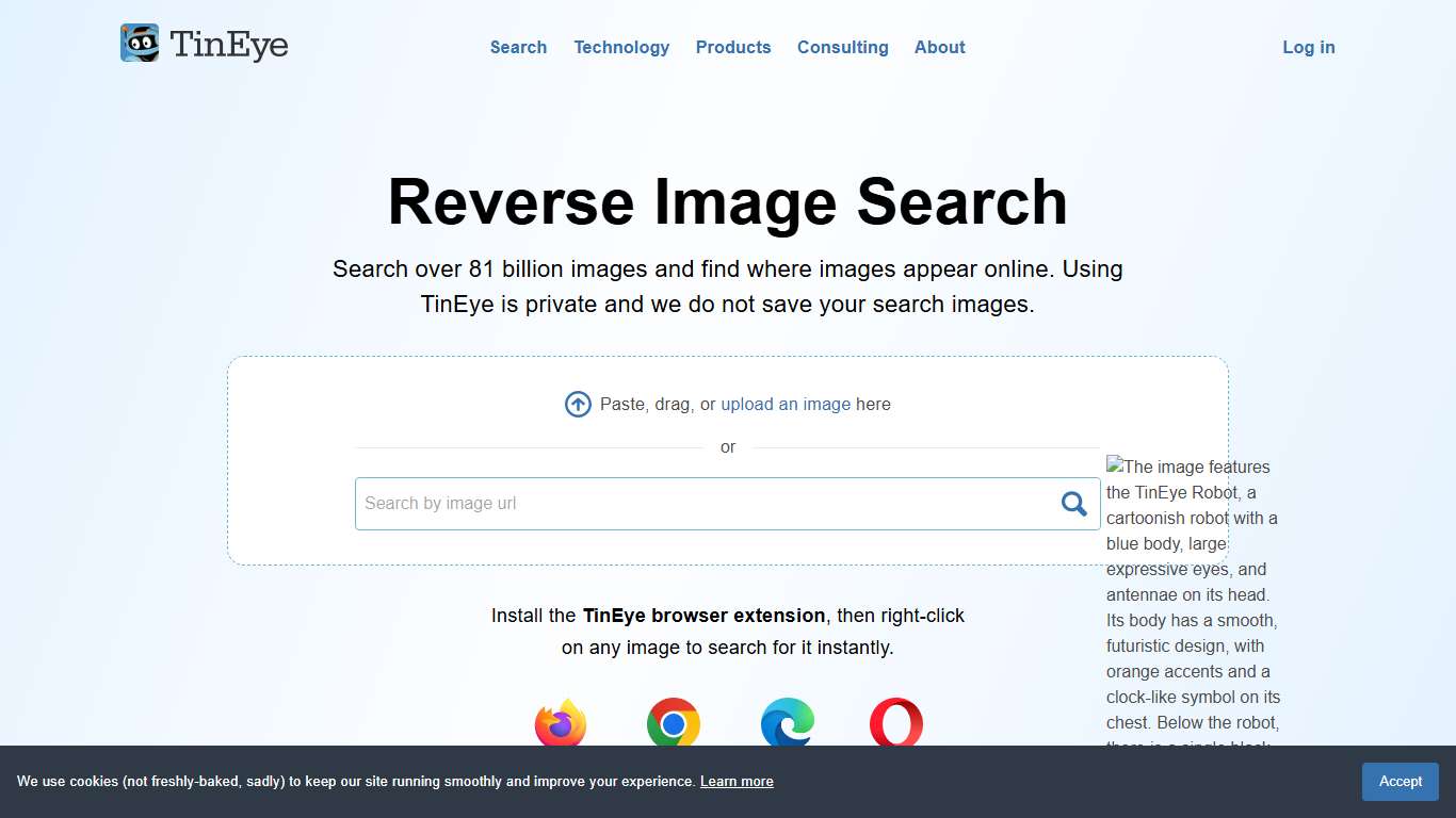 TinEye - Reverse Image Search and Recognition