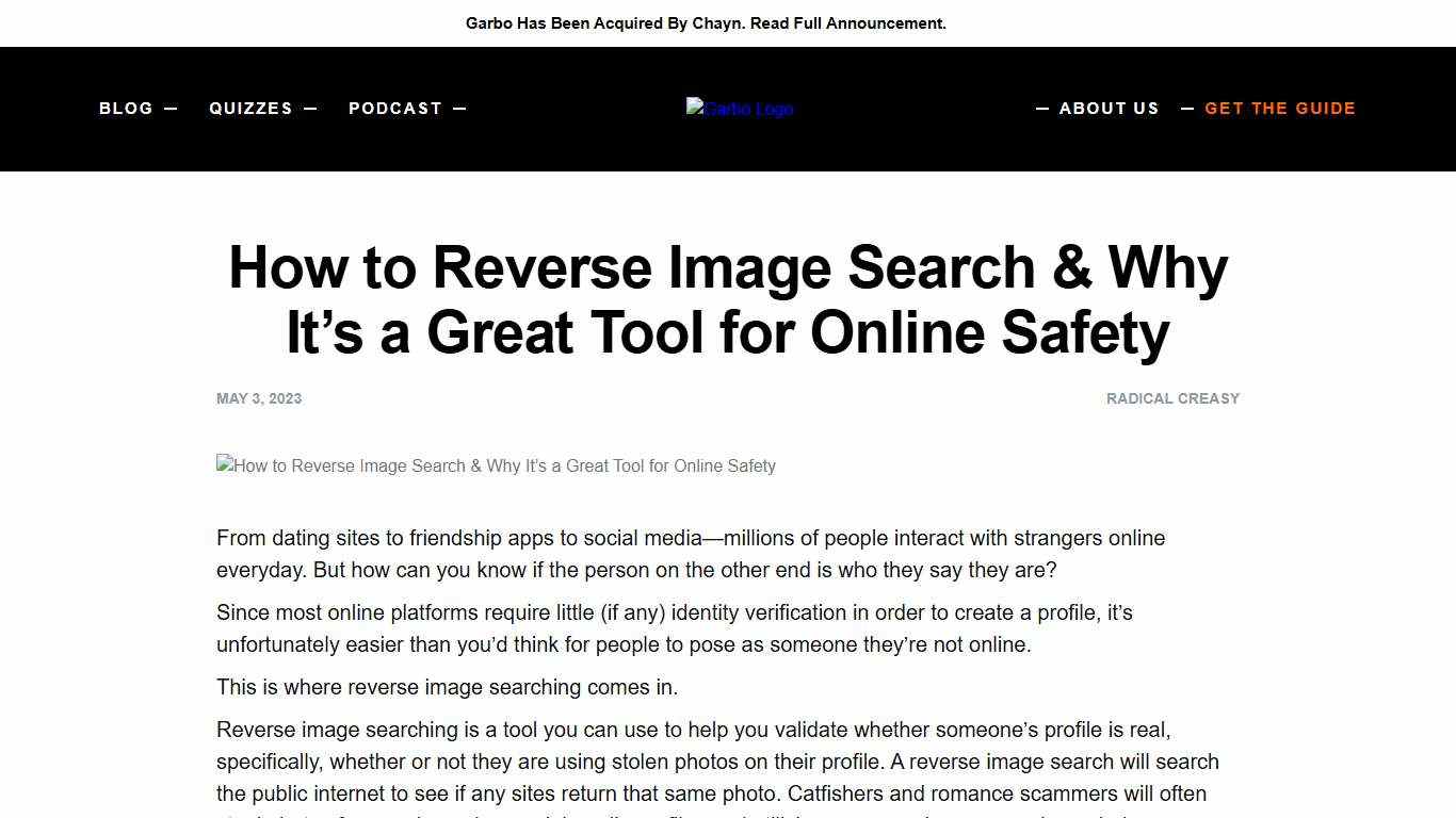 How to Reverse Image Search & Why It’s a Great Tool for Online Safety