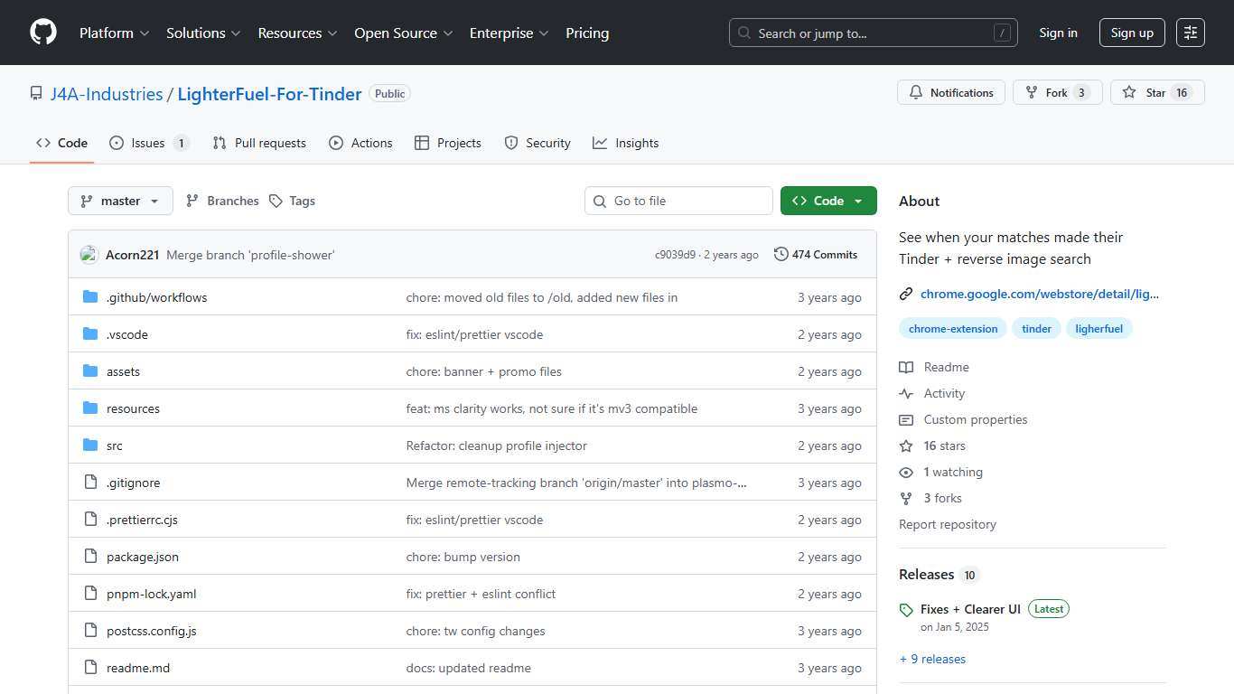 GitHub - J4A-Industries/LighterFuel-For-Tinder: See when your matches made their Tinder + reverse image search